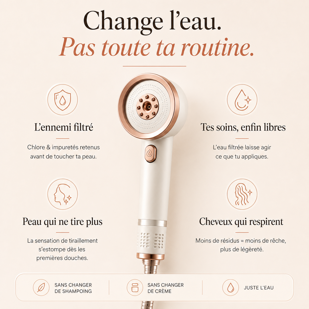 Le Pommeau Filtrant Beauté