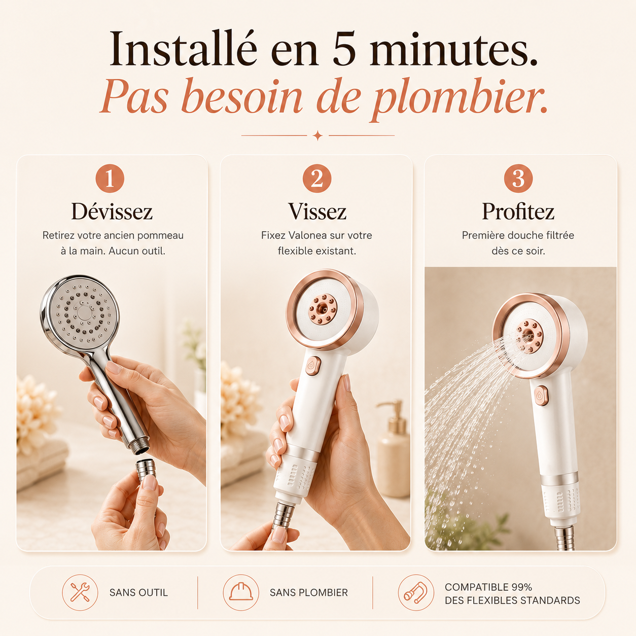 Le Pommeau Filtrant Beauté